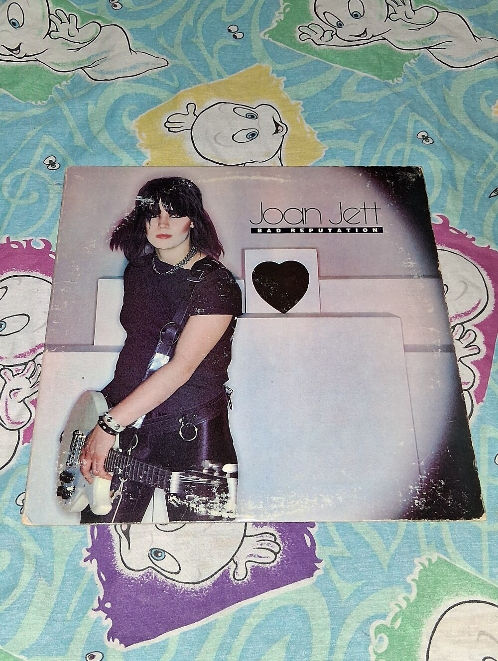 Original Press Joan Jett Bad Reputation Vinyl Record Album LP Vintage 80s Rock